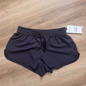 Sleek Black Women's Athletic Shorts